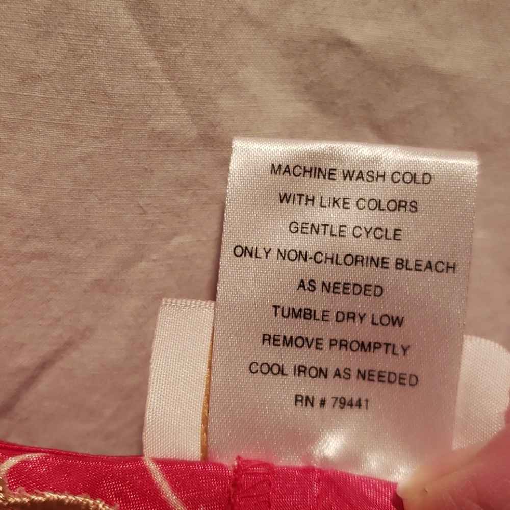 L.A. Intimates Rose Print Nightgown/Slip - Picture 7 of 7